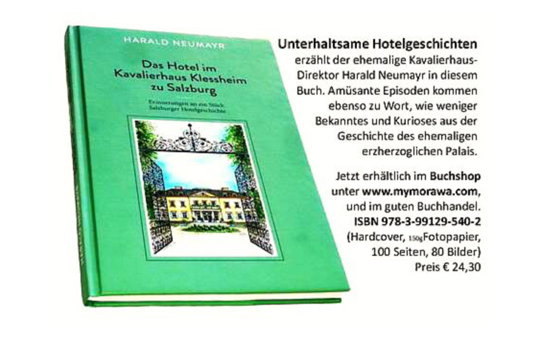 Buchtipp: Das Hotel im Kavalierhaus Klessheim zu Salzburg