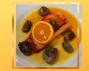 salmone carciofi